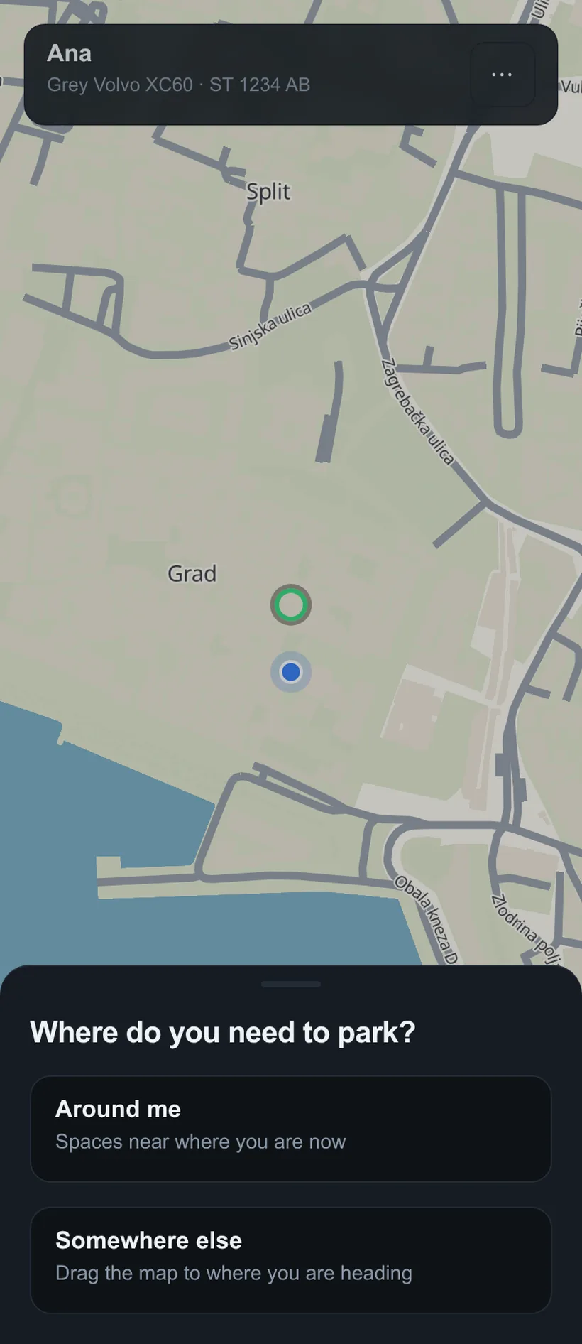 Where you are looking